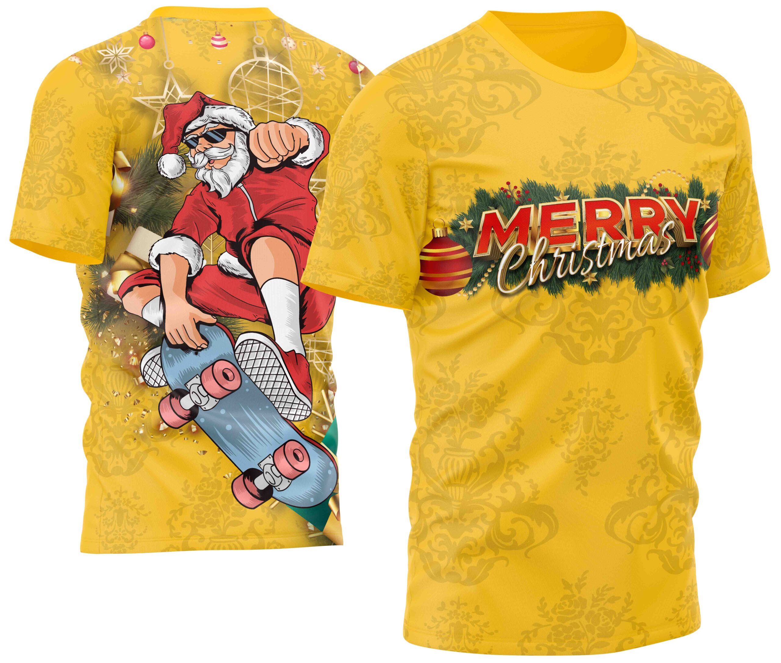 Arte estampa camisa Natal Mod-36