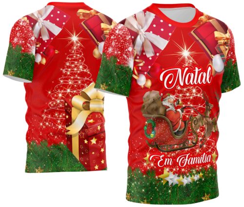 Arte estampa camisa Natal Mod-4