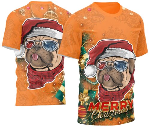 Arte estampa camisa Natal Mod-40