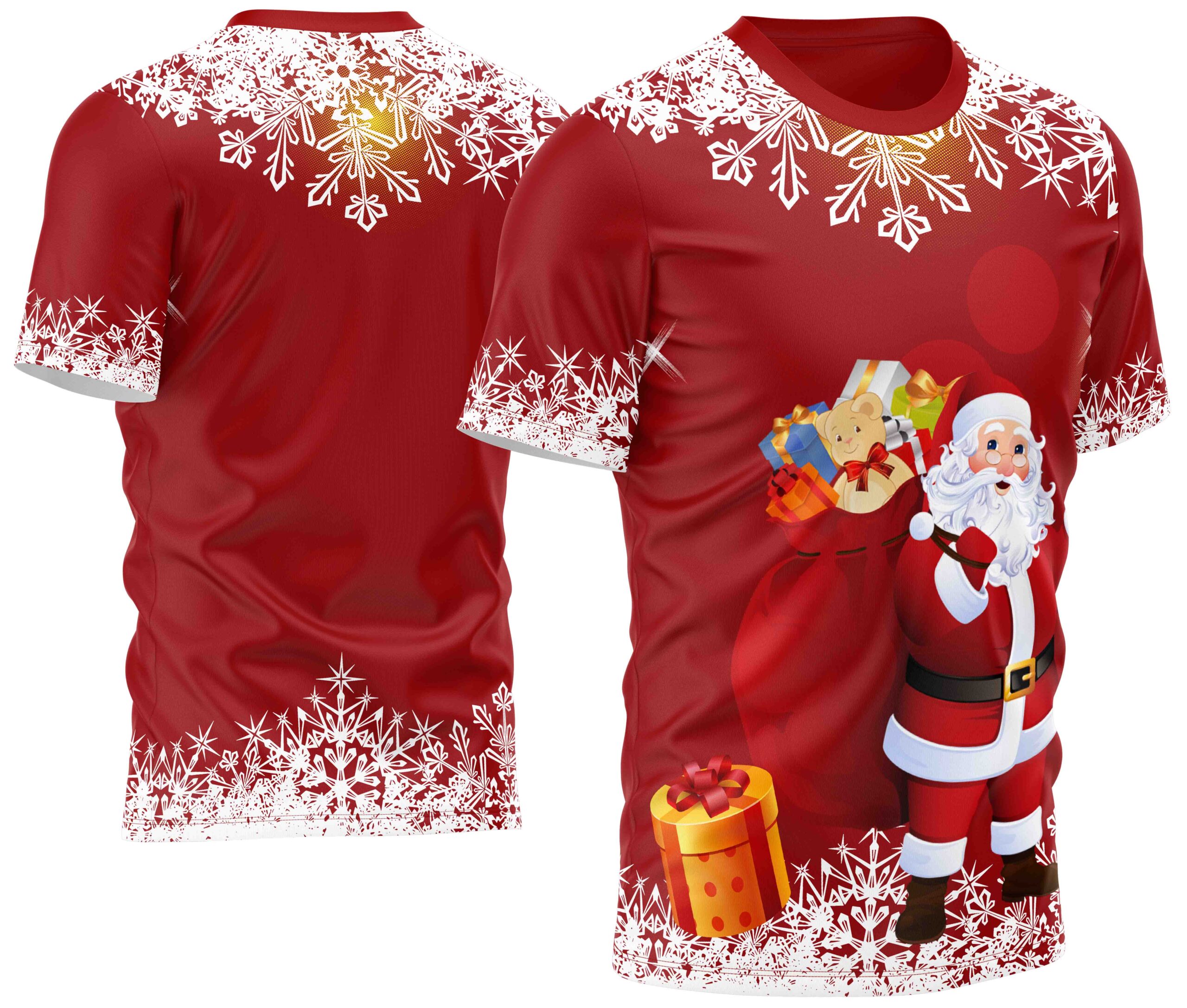 Arte estampa camisa Natal Mod-41