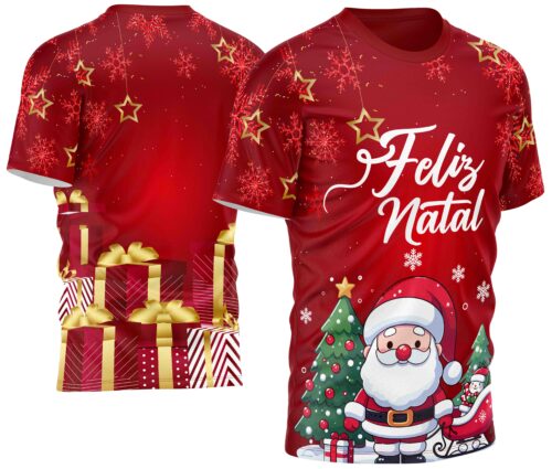 Arte estampa camisa Natal Mod-43