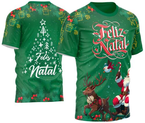 Arte estampa camisa Natal Mod-48