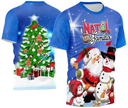 Arte estampa camisa Natal Mod-5