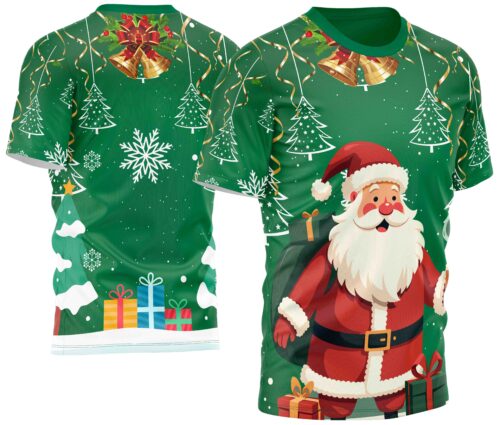 Arte estampa camisa Natal Mod-50