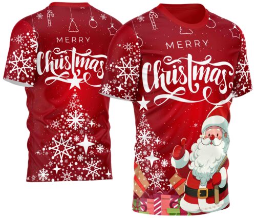 Arte estampa camisa Natal Mod-51