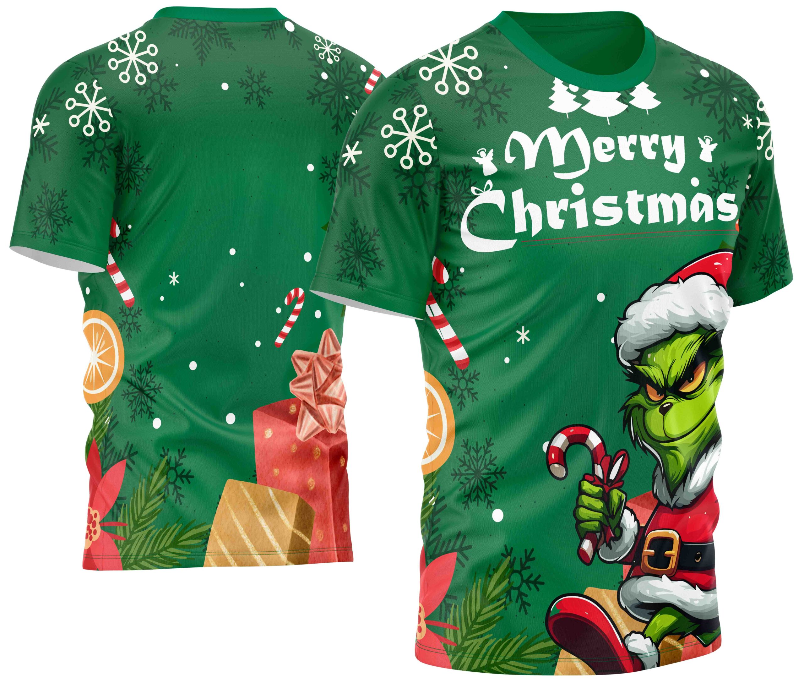 Arte estampa camisa Natal Mod-52