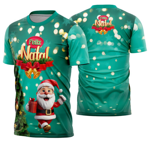 Arte estampa camisa Natal Mod-55
