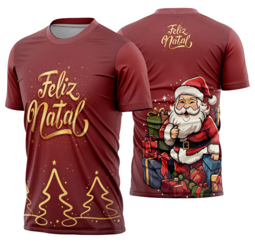 Arte estampa camisa Natal Mod-56