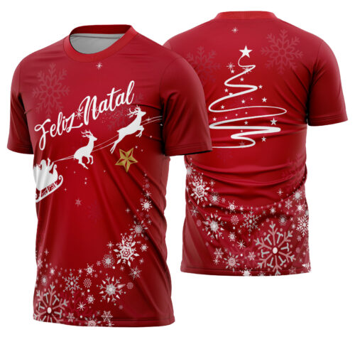 Arte estampa camisa Natal Mod-59