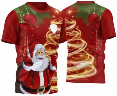 Arte estampa camisa Natal Mod-6