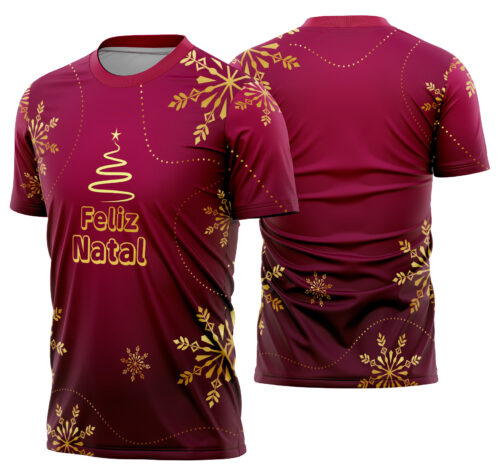 Arte estampa camisa Natal Mod-60
