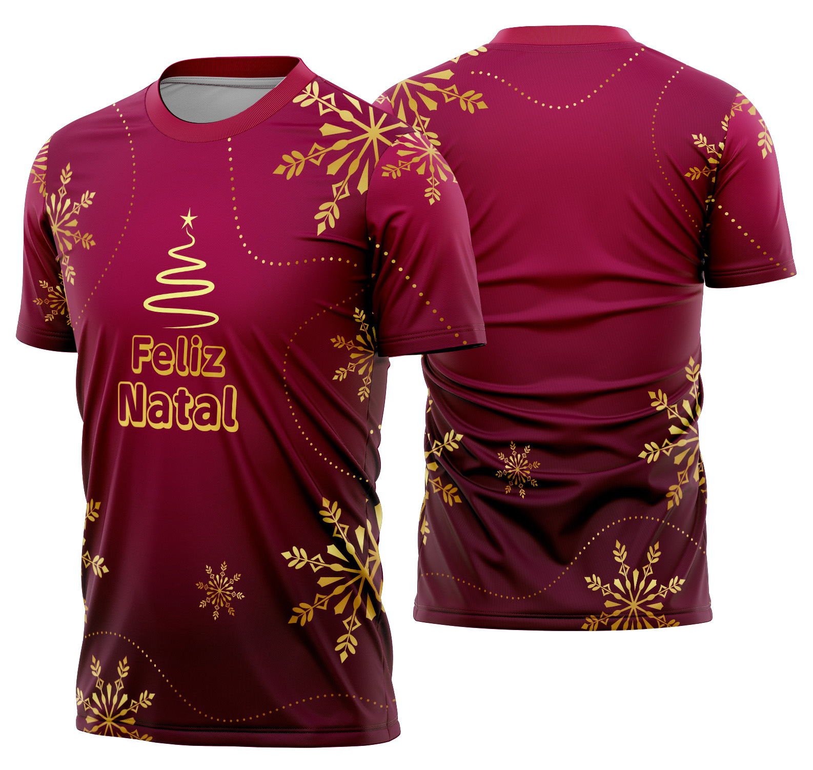 Arte estampa camisa Natal Mod-60