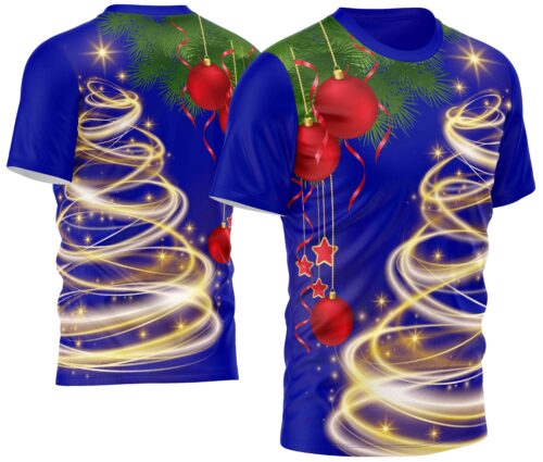 Arte estampa camisa Natal Mod-7