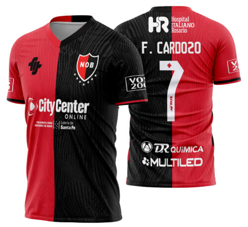 Arte vetor camisa Newell's Local 2025