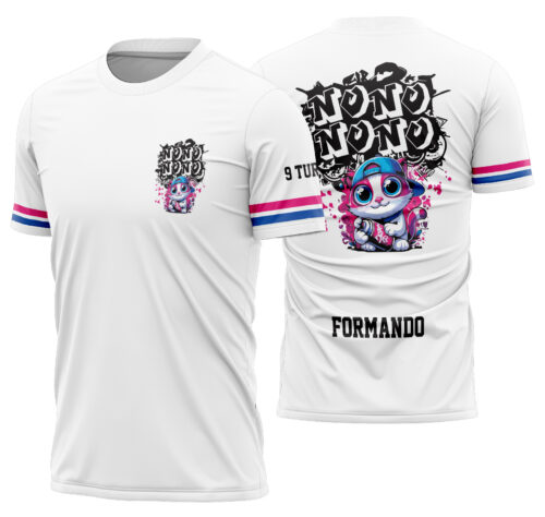 Arte vetor camisa Nono Ano Gato Mod-189