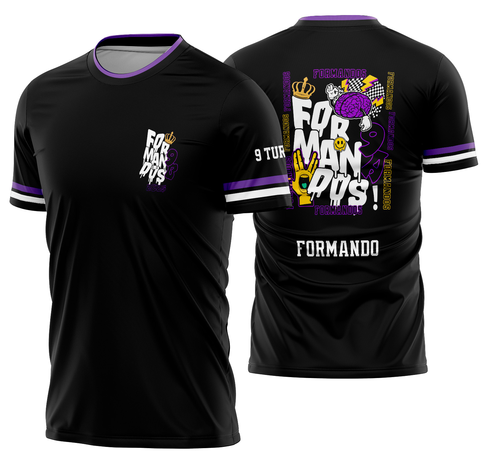 Arte vetor camisa Nono Ano Grafite Mod-166