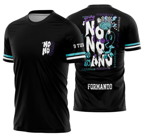 Arte vetor camisa Nono Ano Grafite Mod-263
