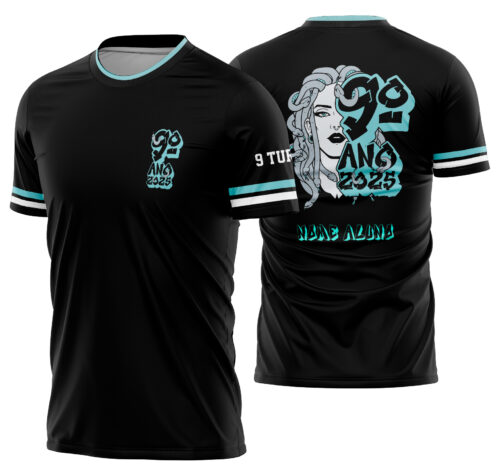 Arte vetor camisa Nono Ano Medusa Mod-164