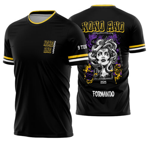 Arte vetor camisa Nono Ano Medusa Mod-175