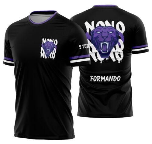 Arte vetor camisa Nono Ano Pantera Mod-178