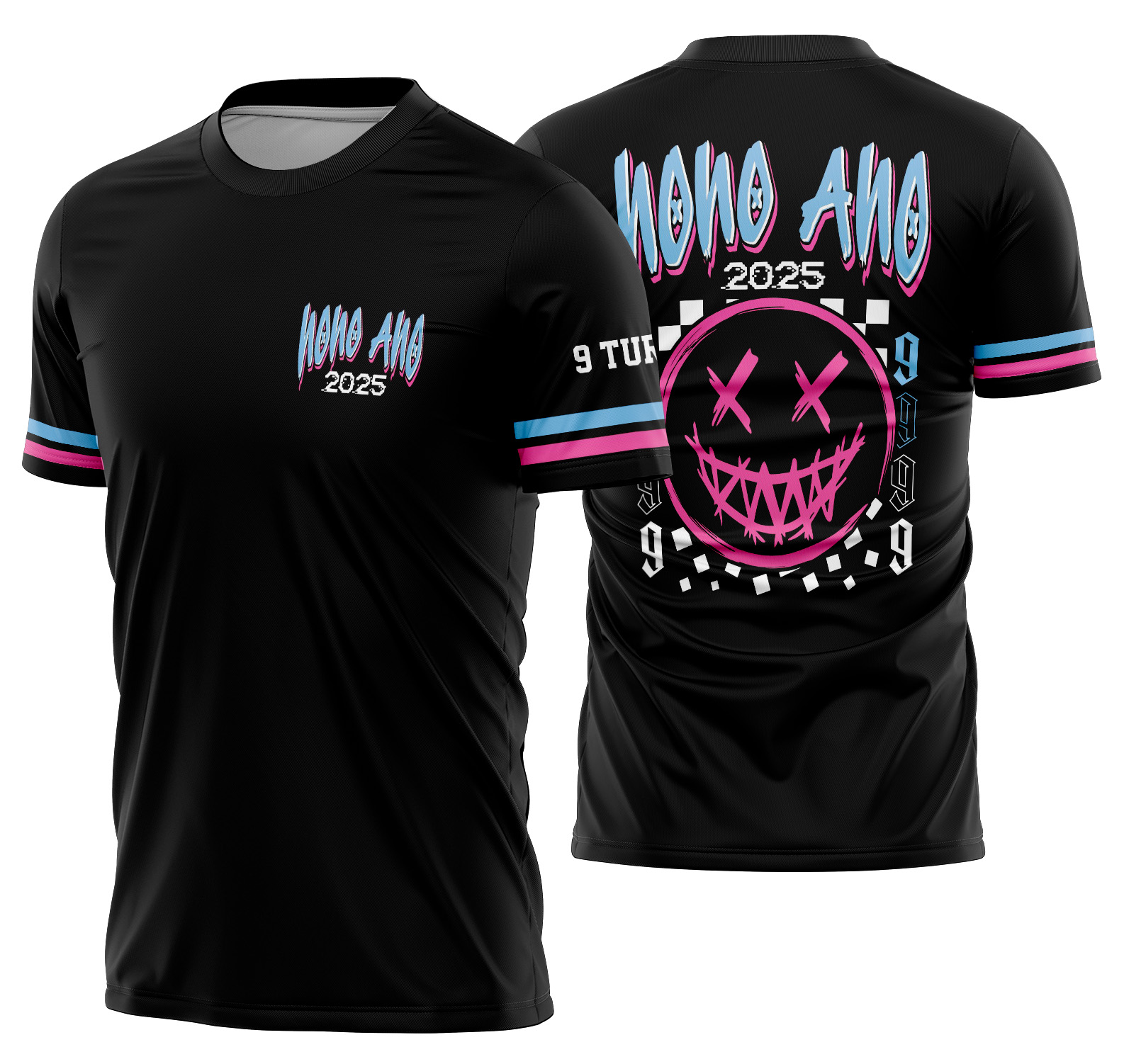 Arte vetor camisa Nono Ano Smile Mod-186