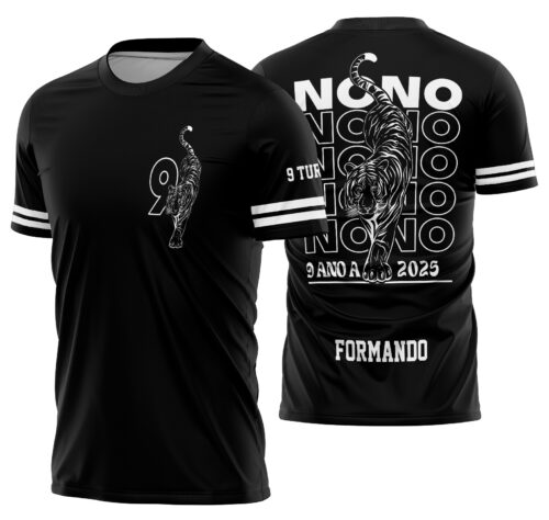 Arte Vetor Camisa Nono Ano Tigre Mod-259