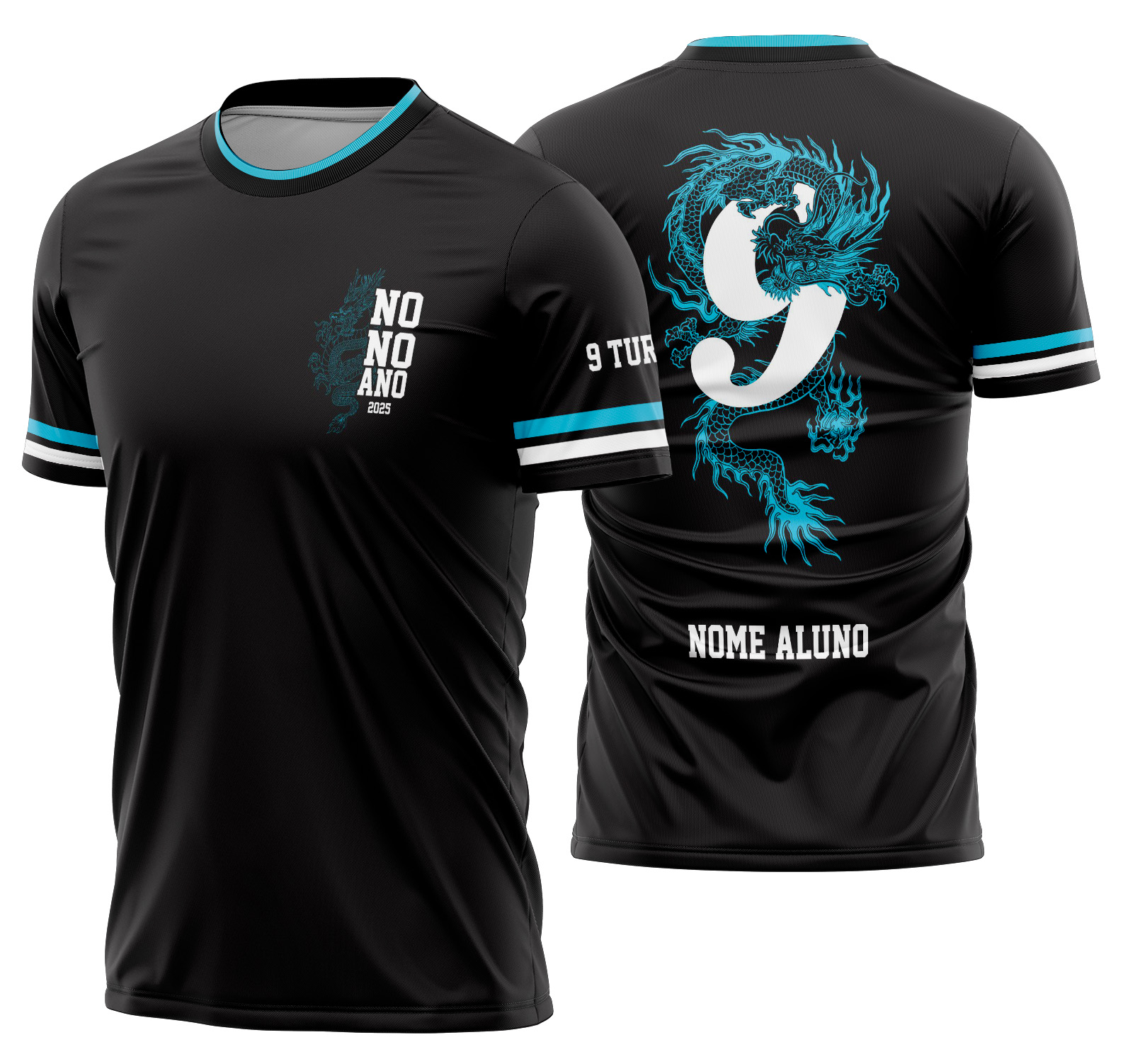 Arte vetor camisa Nono Dragão Mod-168