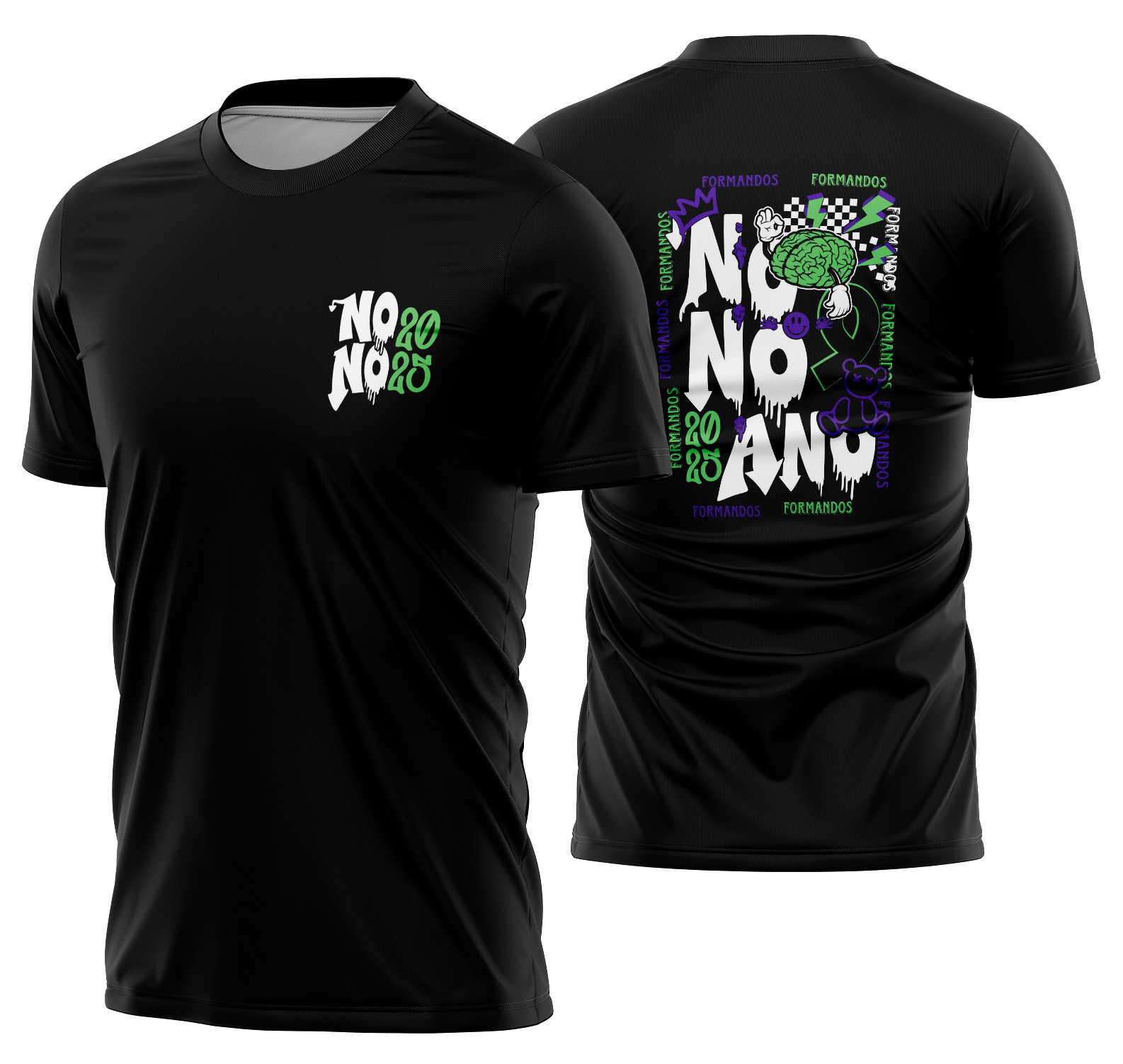 Arte vetor camisa Nono ano urso Mod-272