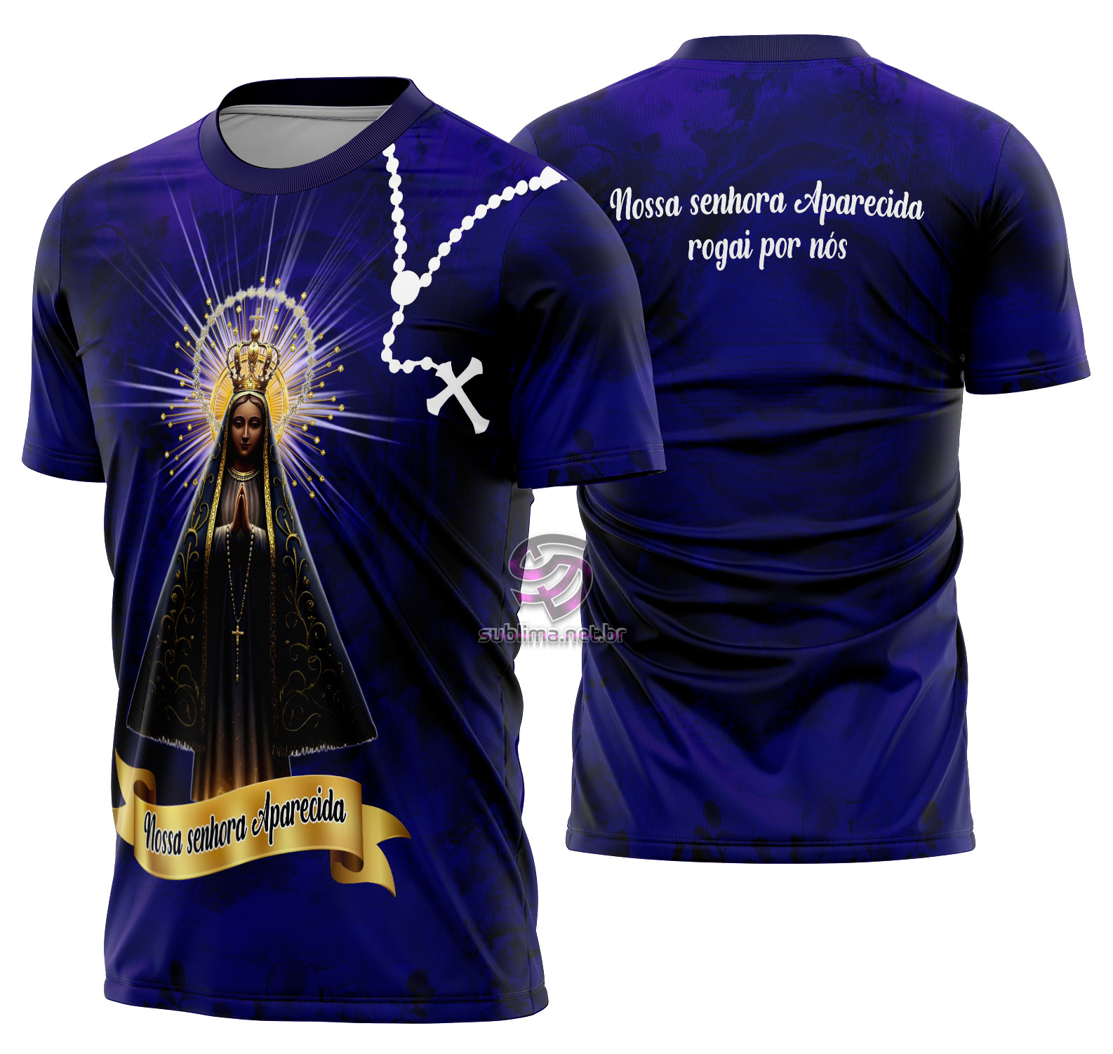 Arte vetor camisa Nossa senhora Aparecida