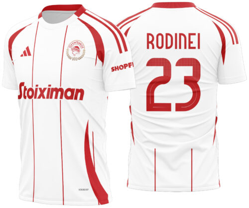 Arte vetor camisa Olympiacos Visita 2024-2025