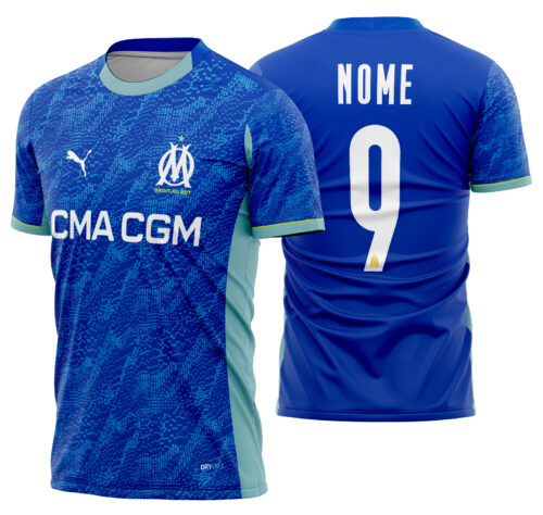 Arte Vetor Camisa Olympique Marseille Terceira 2025-2026