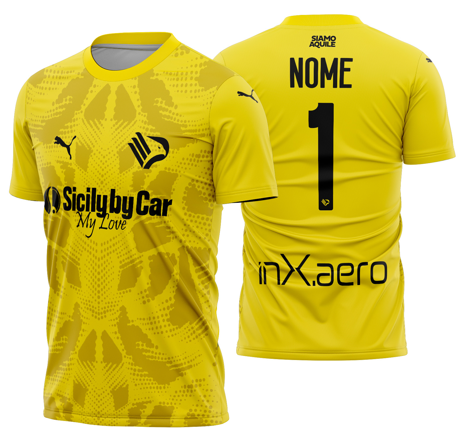 Arte Vetor Camisa Palermo goleiro 2025-2026