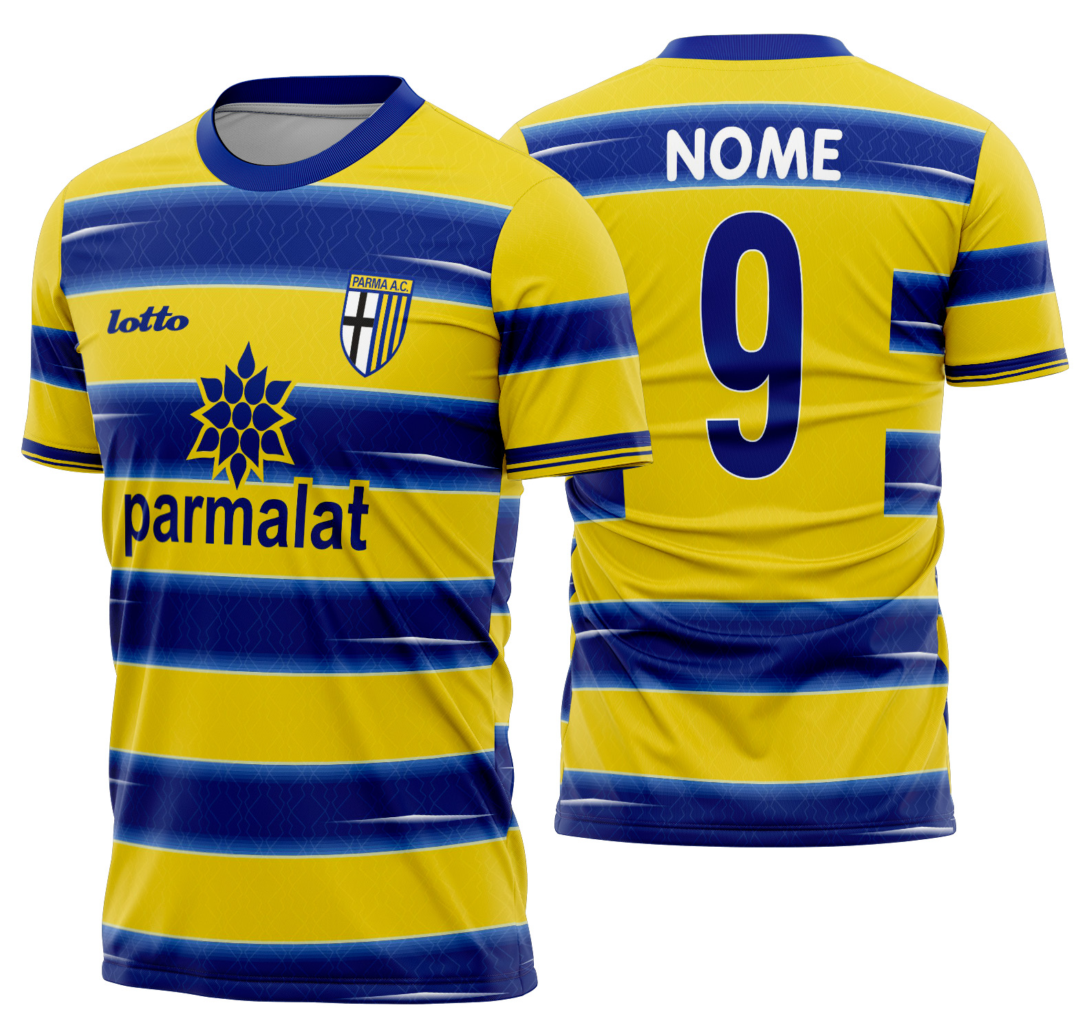 Arte vetor camisa Parma Calcio Local 1998-1999