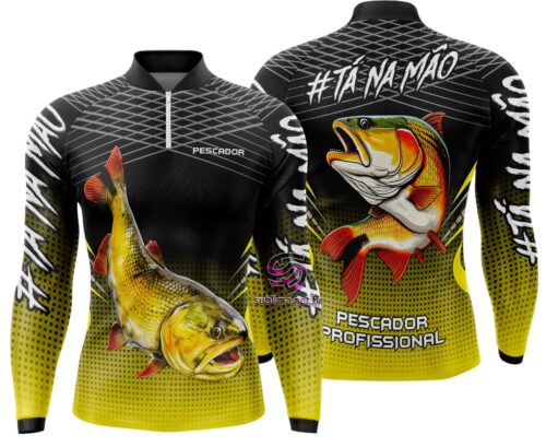 Arte estampa camisa Pesca-Mod-0069