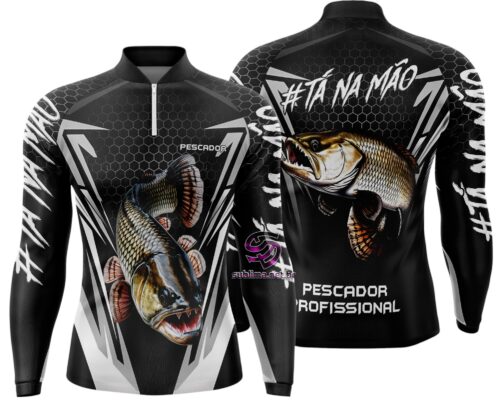 Arte Vetor Camisa Pesca-Mod-0076