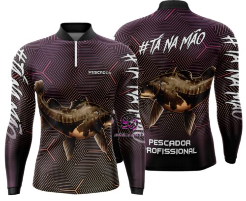 Arte Vetor Camisa Pesca-Mod-0094