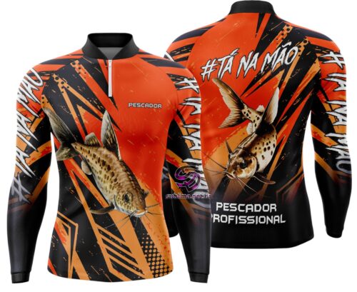 Arte Vetor Camisa Pesca-Mod-0095