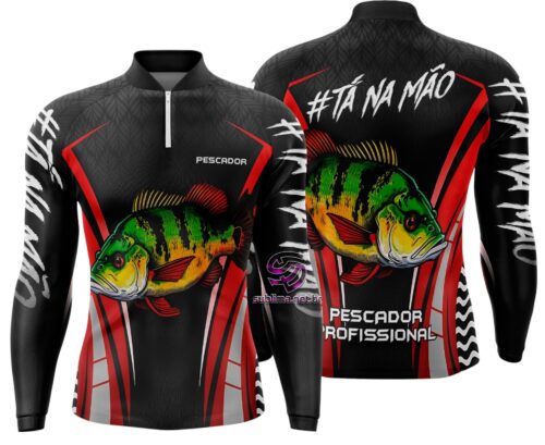 Arte Vetor Camisa Pesca-Mod-0102