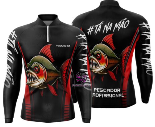 Arte Vetor Camisa Pesca-Mod-0103