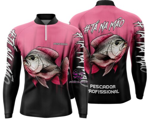 Arte Vetor Camisa Pesca-Mod-0104