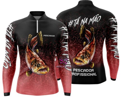 Arte Vetor Camisa Pesca-Mod-0106