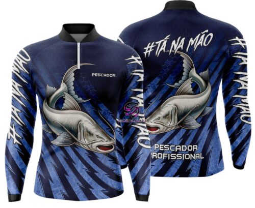 Arte Vetor Camisa Pesca-Mod-0122