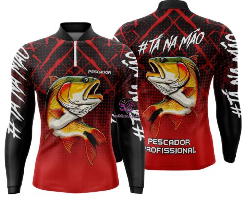 Arte Vetor Camisa Pesca-Mod-0124