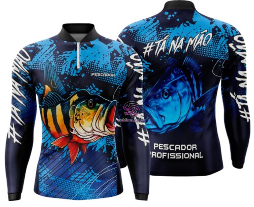 Arte Vetor Camisa Pesca-Mod-0132