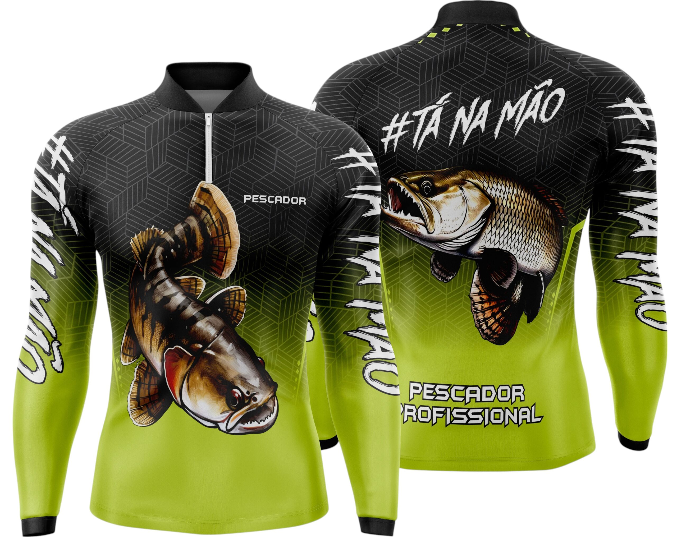 Arte Vetor Camisa Pesca-Mod-0138