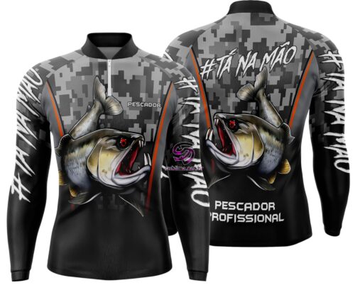 Arte Vetor Camisa Pesca-Mod-0139