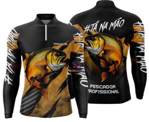 Arte Vetor Camisa Pesca-Mod-0141