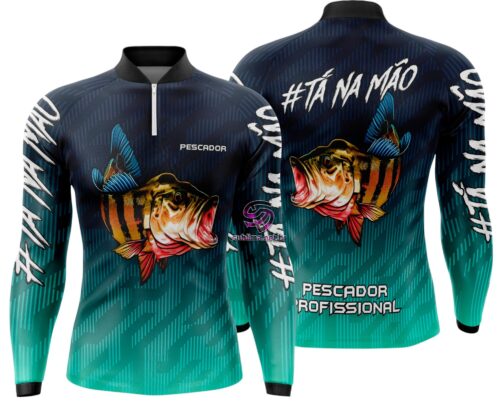 Arte Vetor Camisa Pesca-Mod-0142