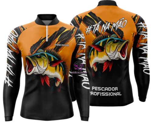 Arte Vetor Camisa Pesca-Mod-0143