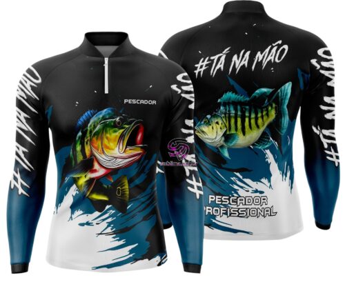 Arte Vetor Camisa Pesca-Mod-0144